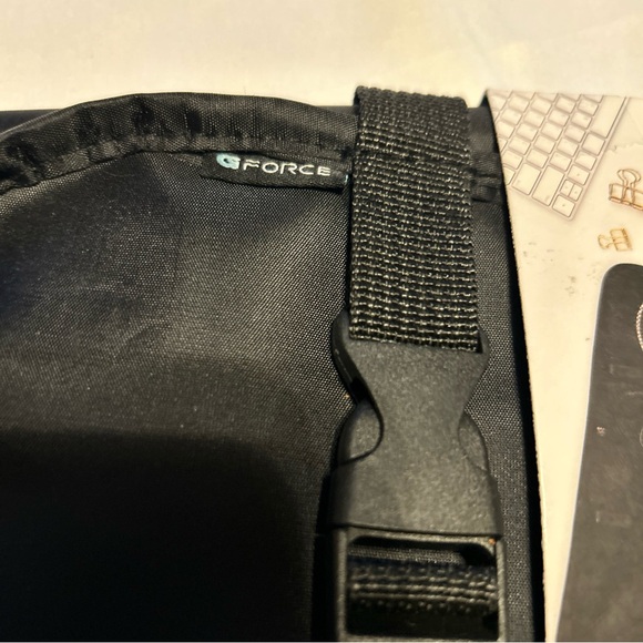 G-Force Tech Accessory Organizer Explore Excellence 8” 4” Bag Adjustable Pouch - Picture 9 of 13